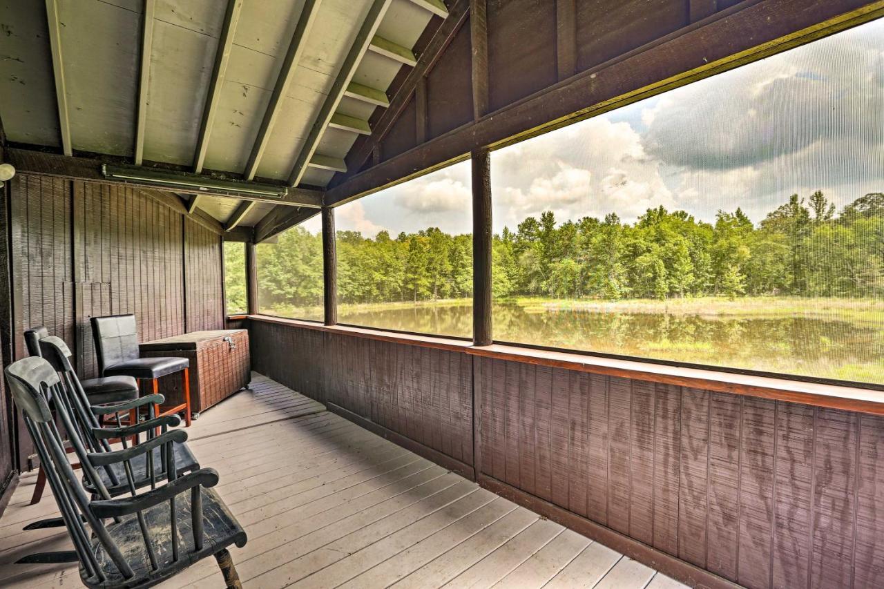 1950S Serenity Pond Cabin With View Peace And Quiet! Talladega Bagian luar foto