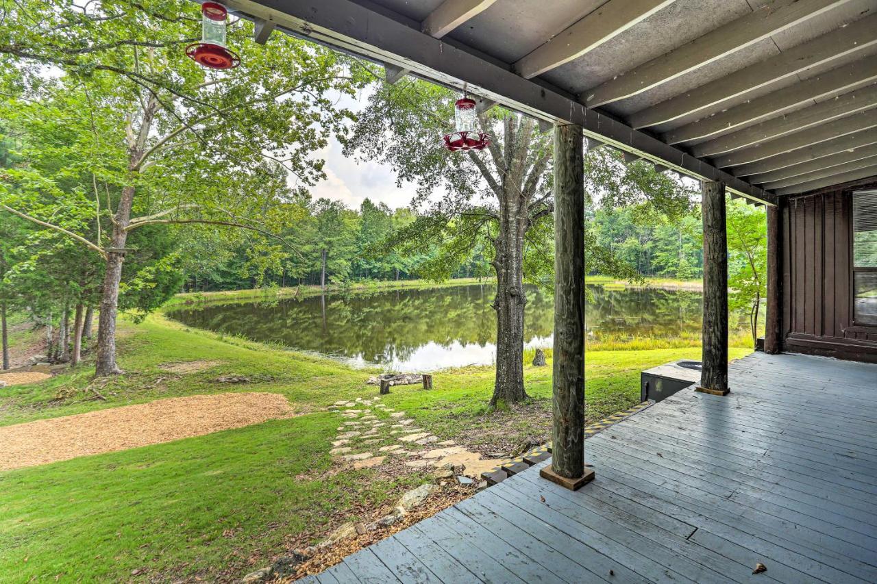 1950S Serenity Pond Cabin With View Peace And Quiet! Talladega Bagian luar foto